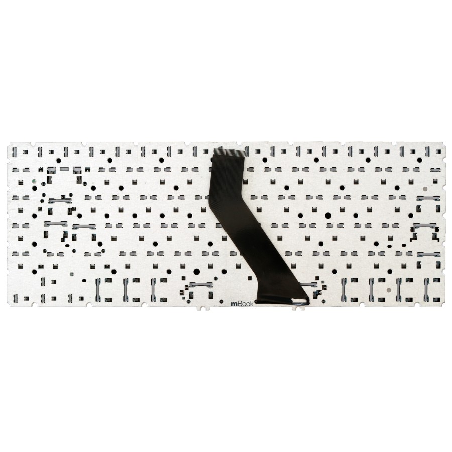 Teclado para Acer NKI141301S sem moldura com ç preto, 