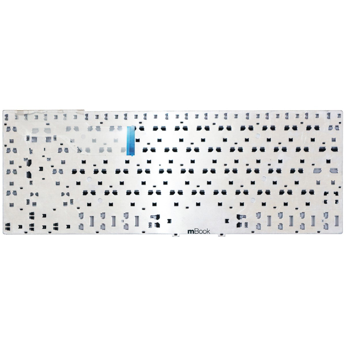 Teclado compatível Samsung NP270E4V, NP275E4V branco com ç, 