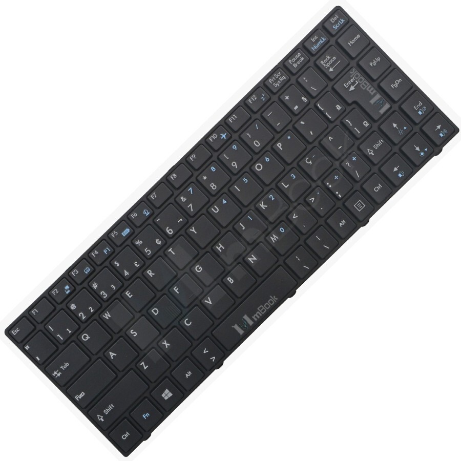 Teclado compatível S1N-2EBR221-SA000A28000516 para Msi, 