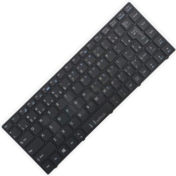 Teclado compatível S1N-2EBR221-SA000A28000516 para Msi, 