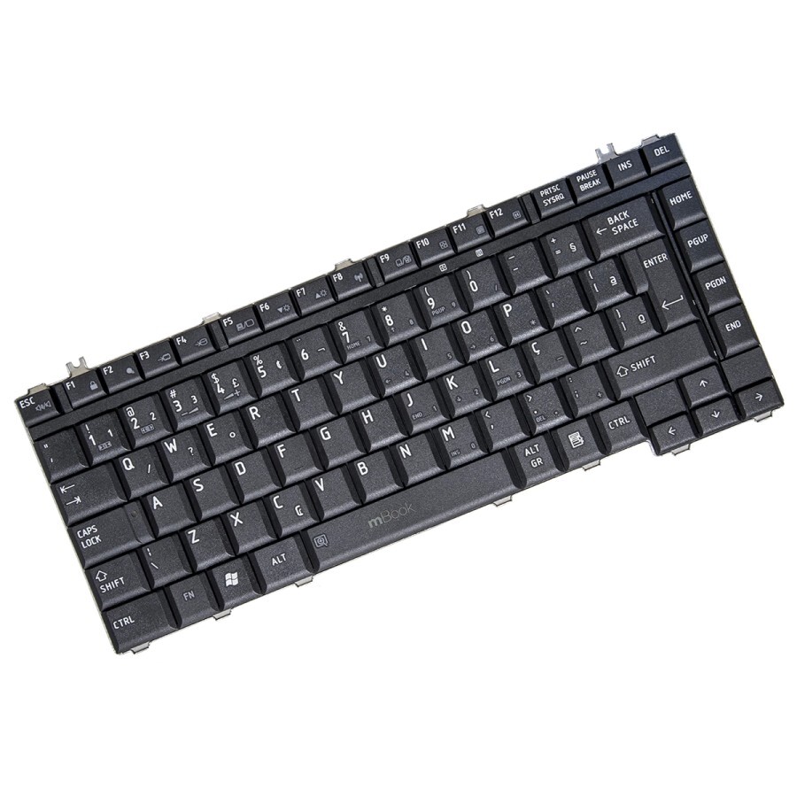 Teclado para Toshiba Satellite M500 padrão brasileiro com Ç, 
