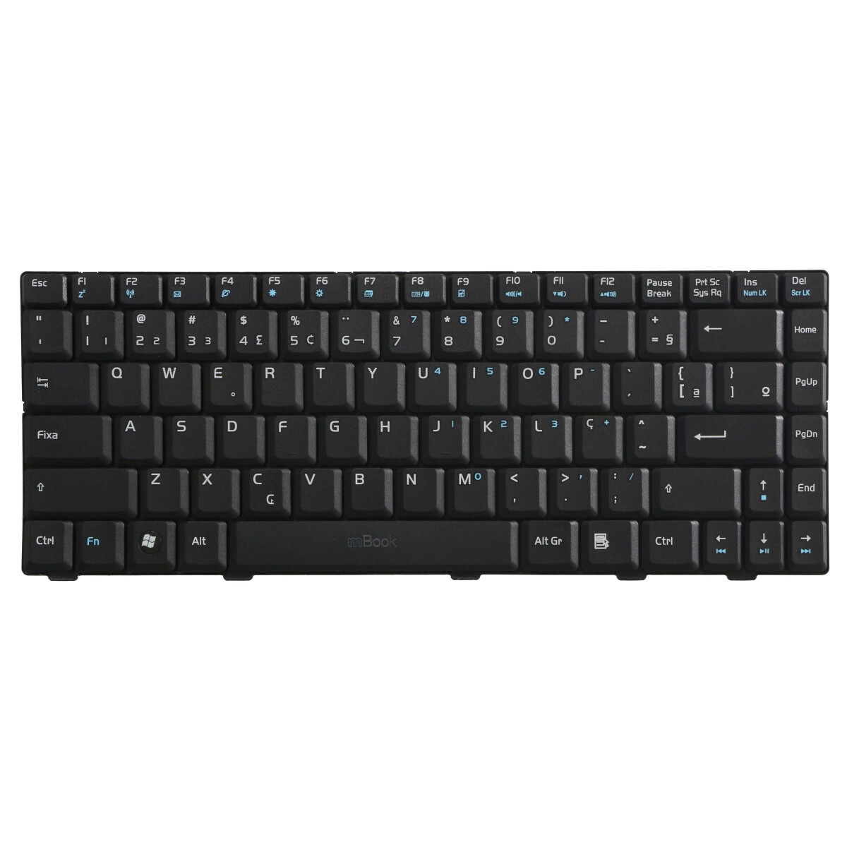 Teclado compatível com V020462JH1 para Philco PHN14PH24, 