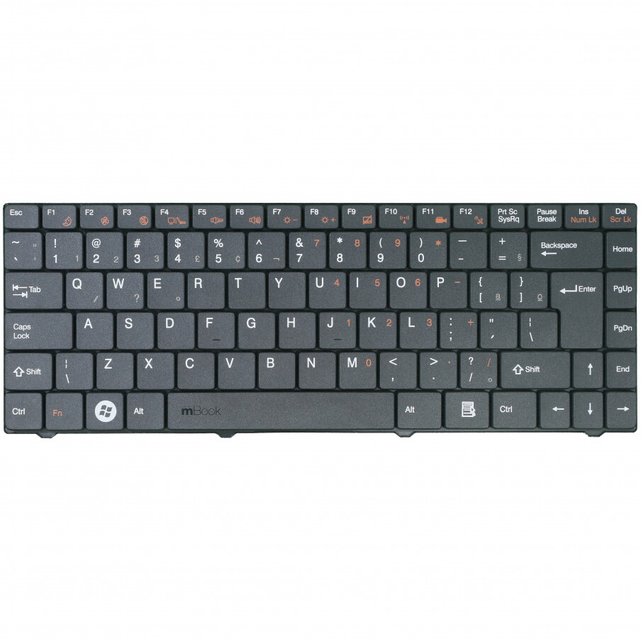 Teclado compatível com K020628K com Ç, 