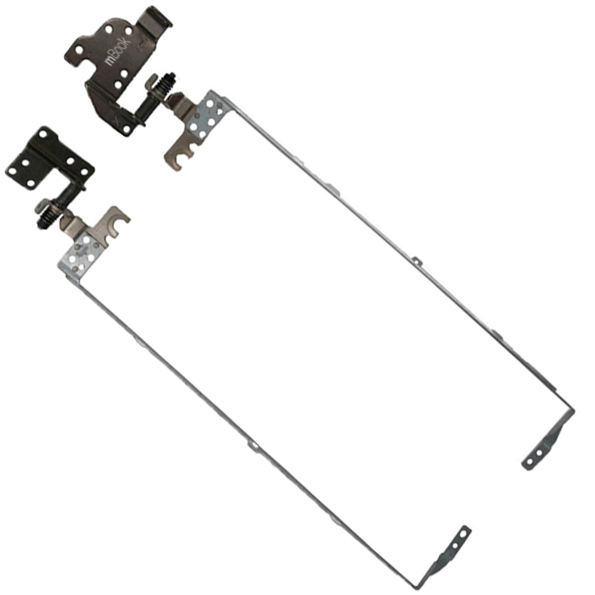 Par de dobradiças para Gateway NE57003H, 