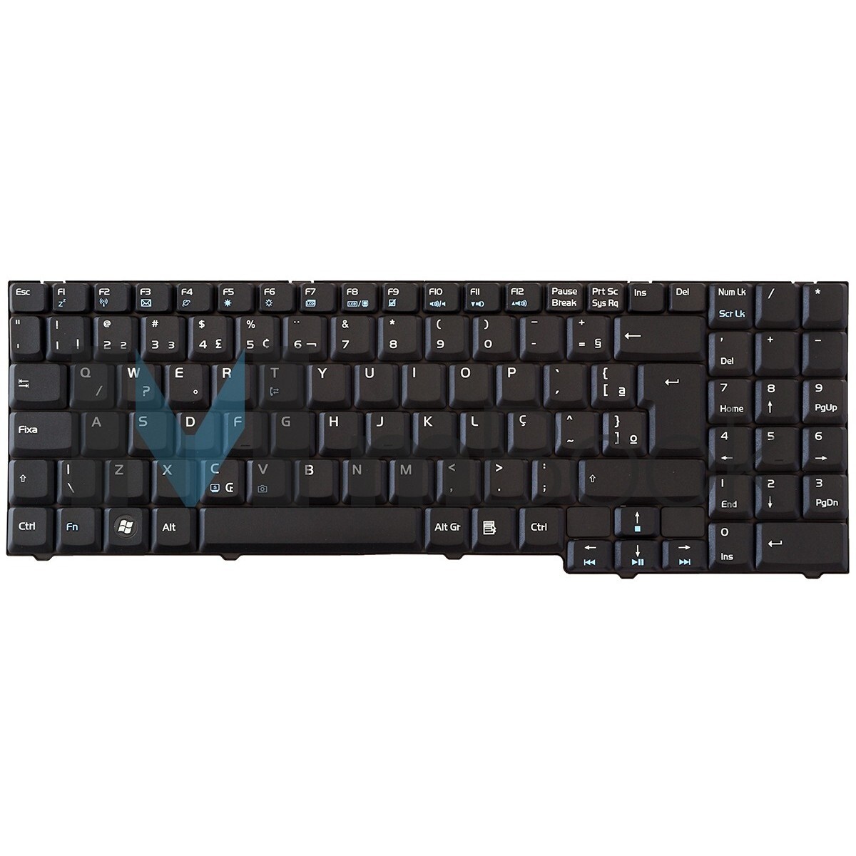 Teclado para Philco PHN15 0KN0-V01BR0209303000463 com Ç, 