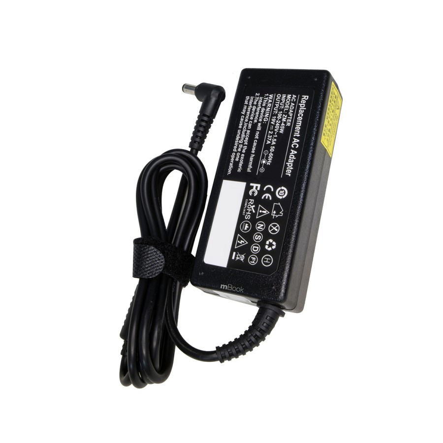 Fonte carregador 19V 2,37A 45W 5,5x2,5mm para Asus K455L, 