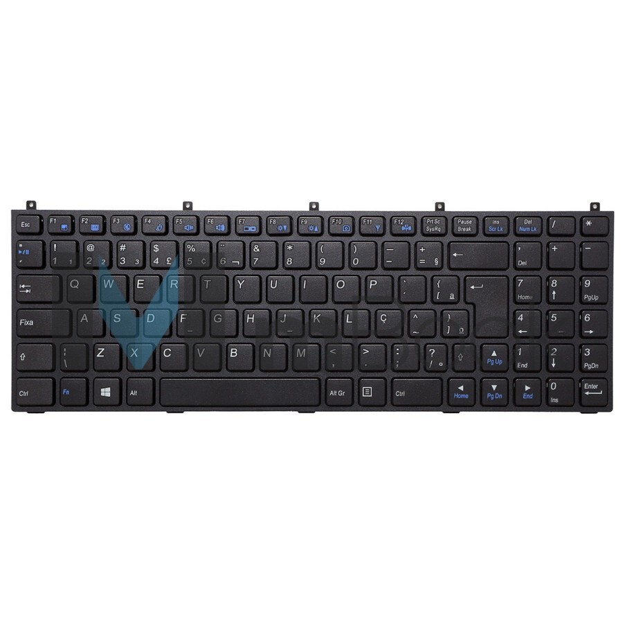 Teclado compatível com 6-79-E5120Q0K-330-P, 