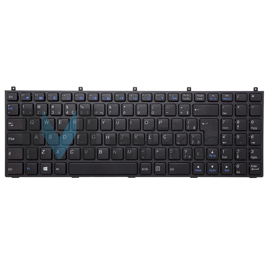Teclado compatível com 6-79-E5120Q0K-330-P, 