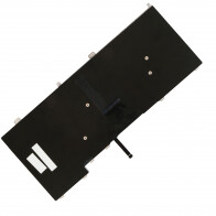 Teclado retroiluminado para Dell sem apontador PK130VM1B35, 