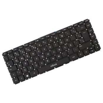 Teclado compatível com V151725AK3BR com ç, 