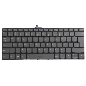 Teclado com iluminação para Lenovo IdeaPad 3-14IML05 81WA, 