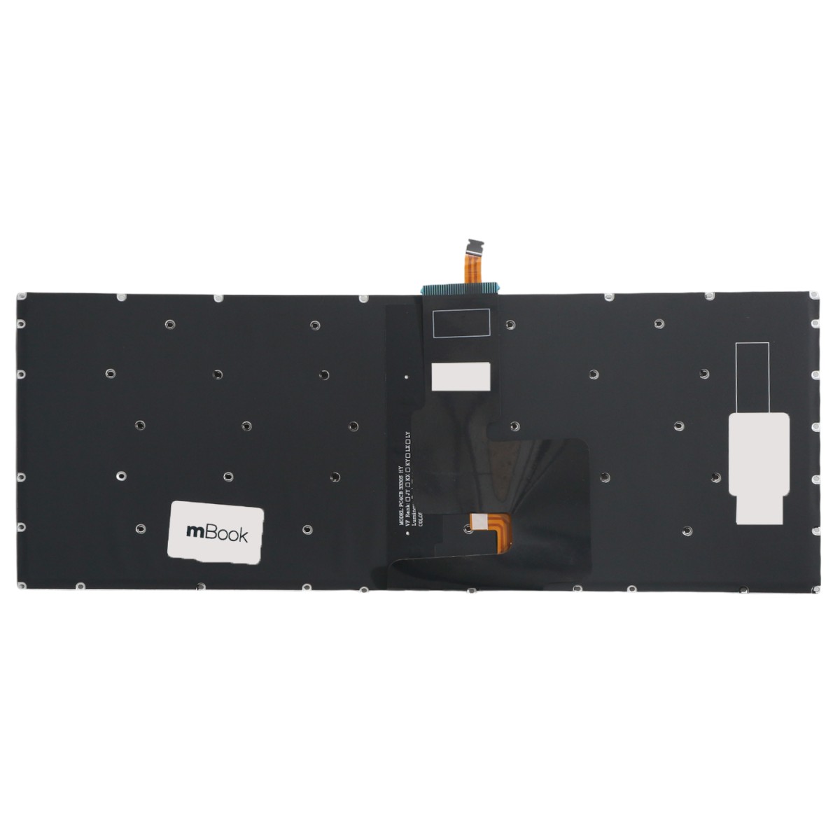 Teclado com iluminação para Lenovo IdeaPad 3-14IML05 81WA, 