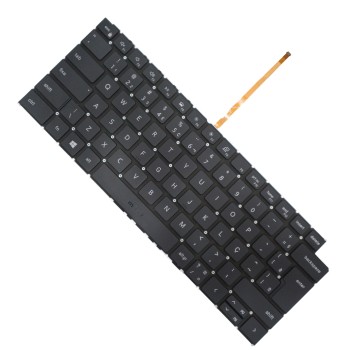Teclado retroiluminado com tecla ç compatível com P158G, 