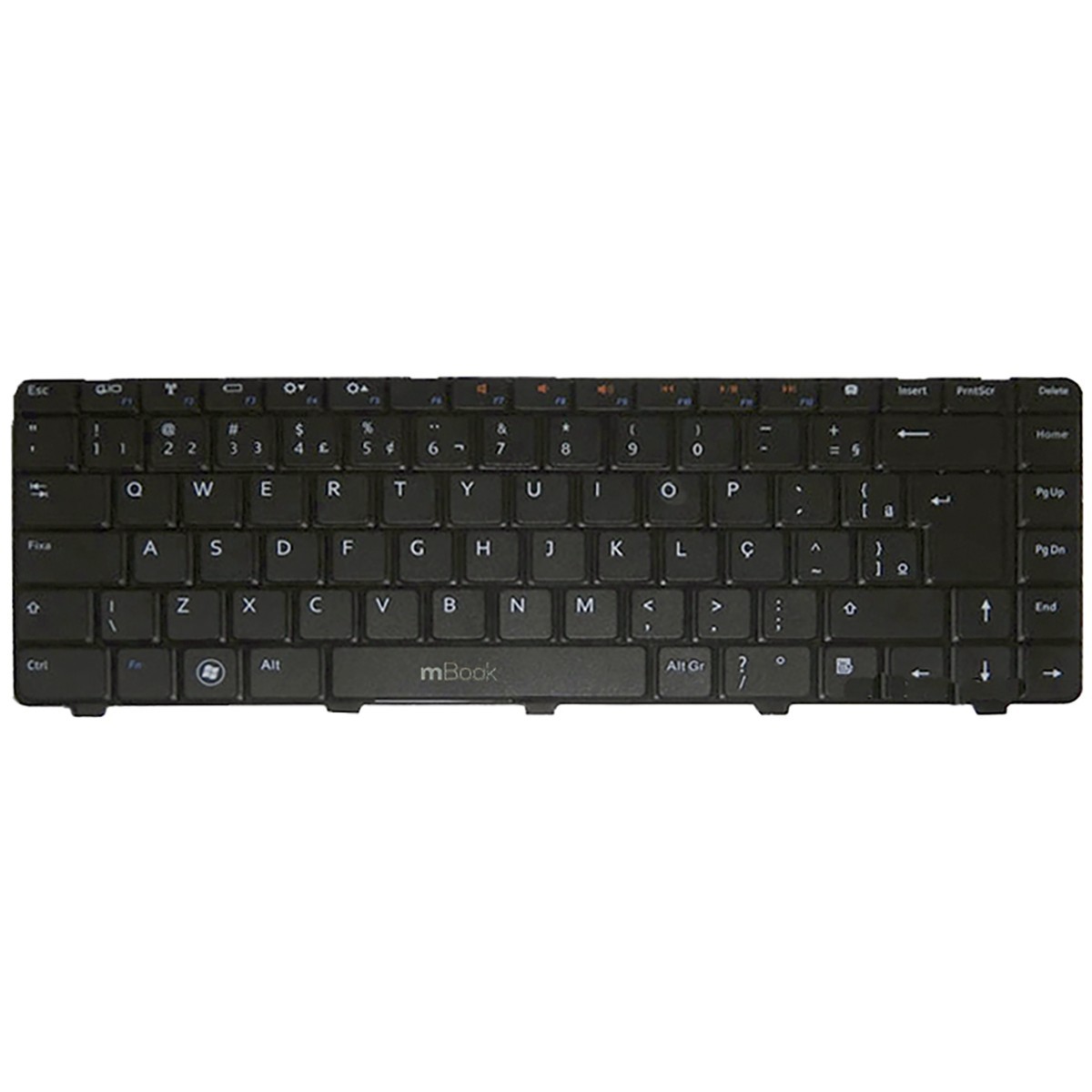 Teclado Dell Inspiron N4020 compatível com NSK-DJD01 com Ç, 