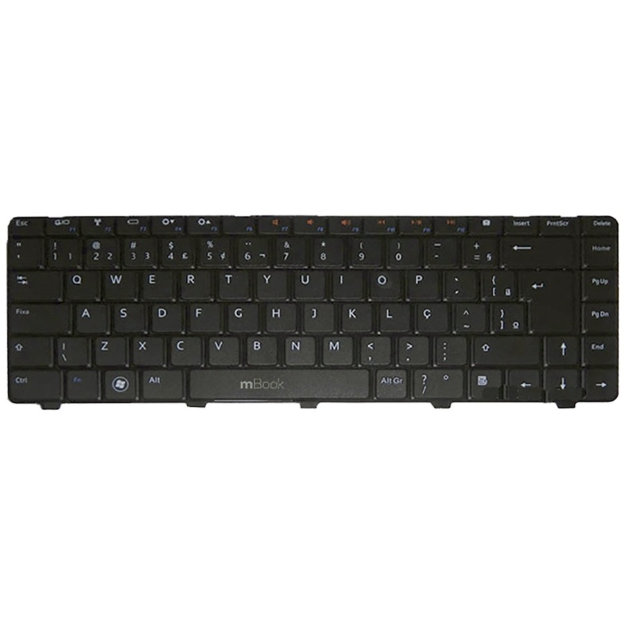 Teclado Dell N4020 compatível com 90.4EK07.S1B com Ç, 