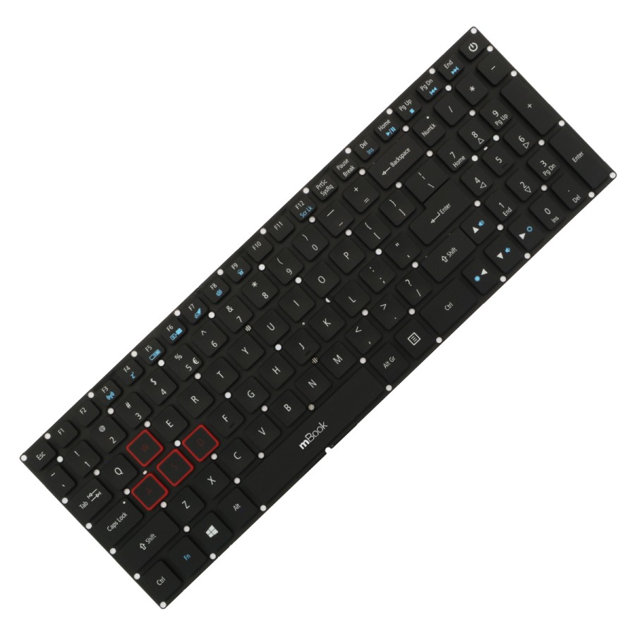 Teclado iluminado para Acer VX5-591G-739 americano, 