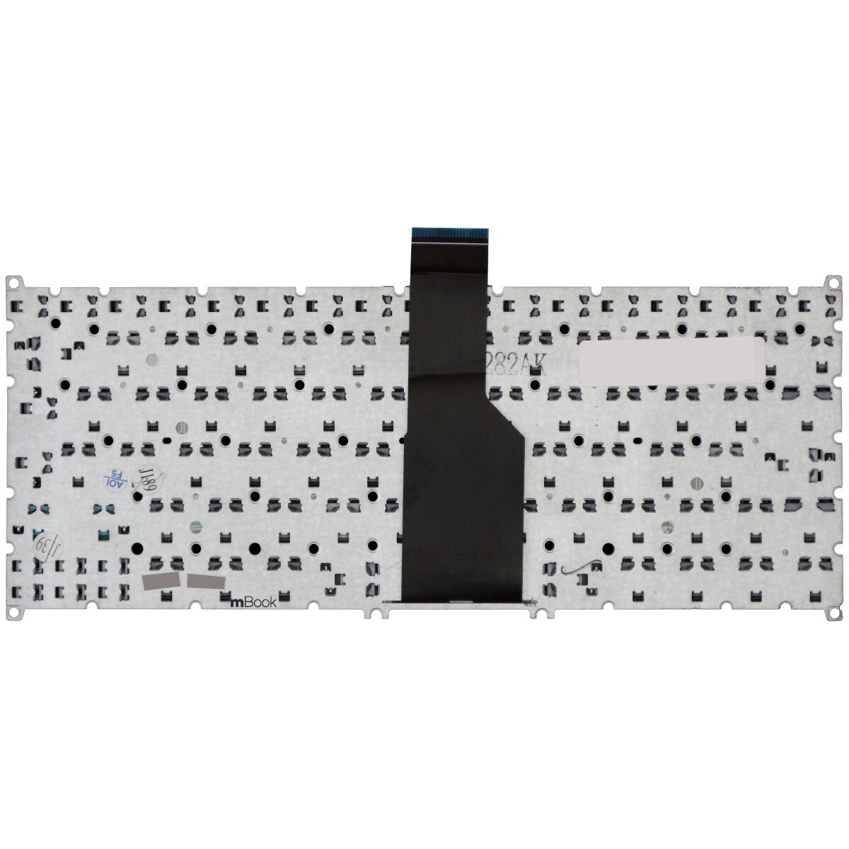 Teclado para Acer NSK-RT0SW preto com ç sem moldura, 