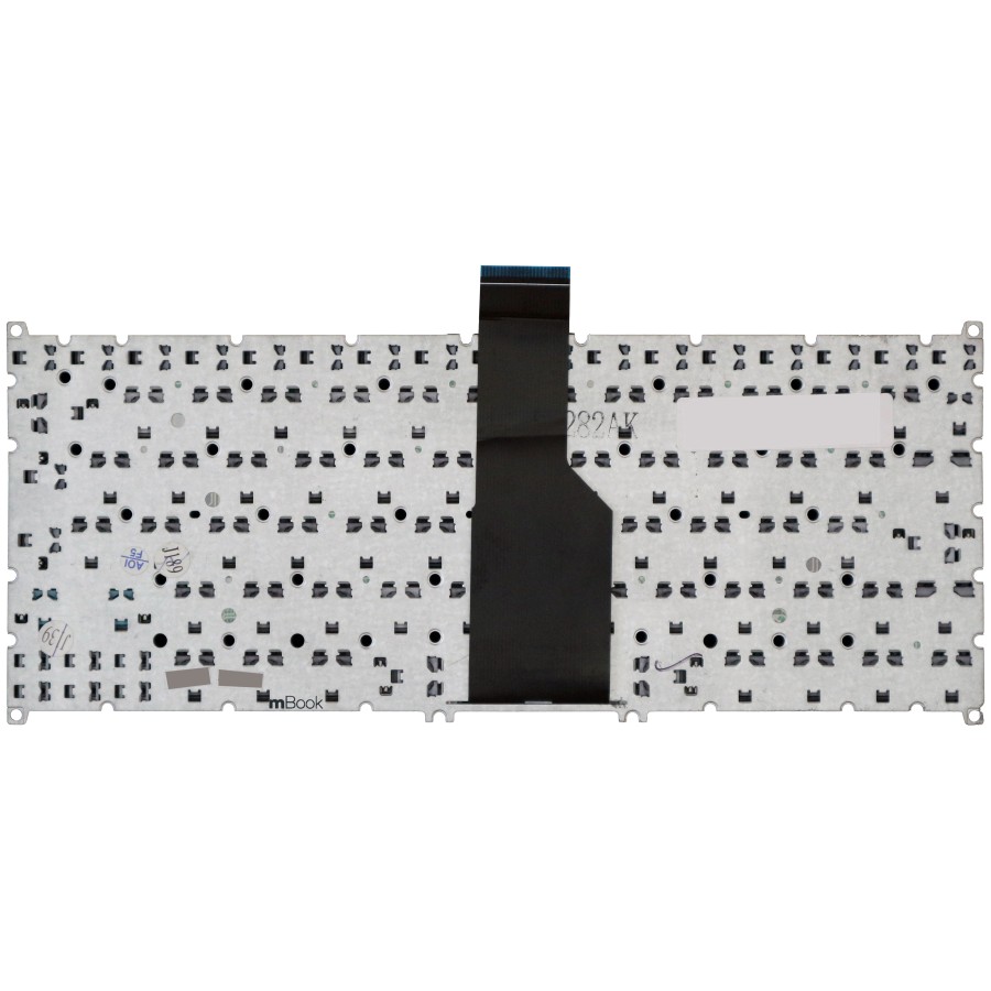 Teclado para Acer NSK-RT0SW preto com ç sem moldura, 