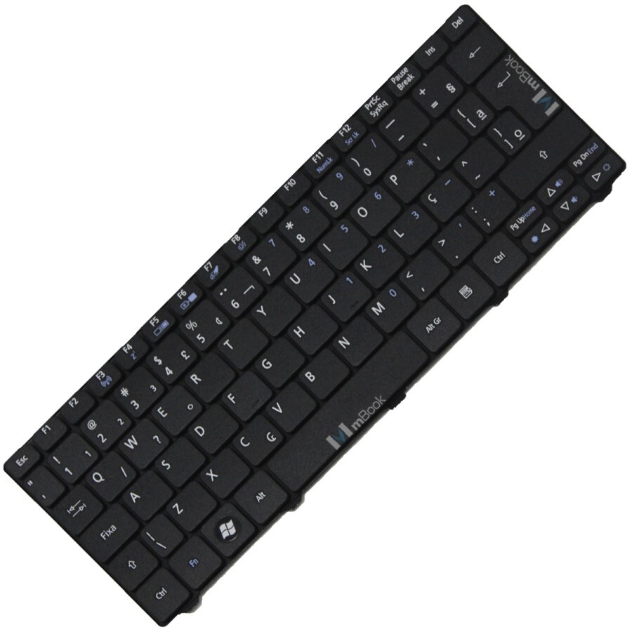 Teclado para Acer PK130AE1025 branco com ç, 