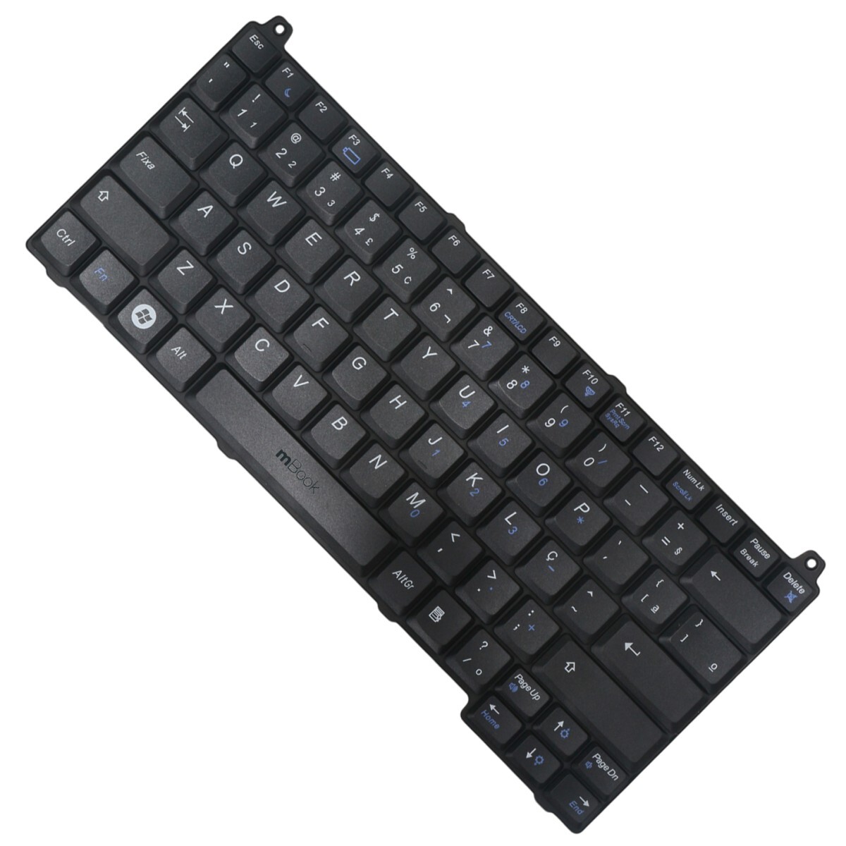 Teclado compatível com Dell 0T453C layout americano, 