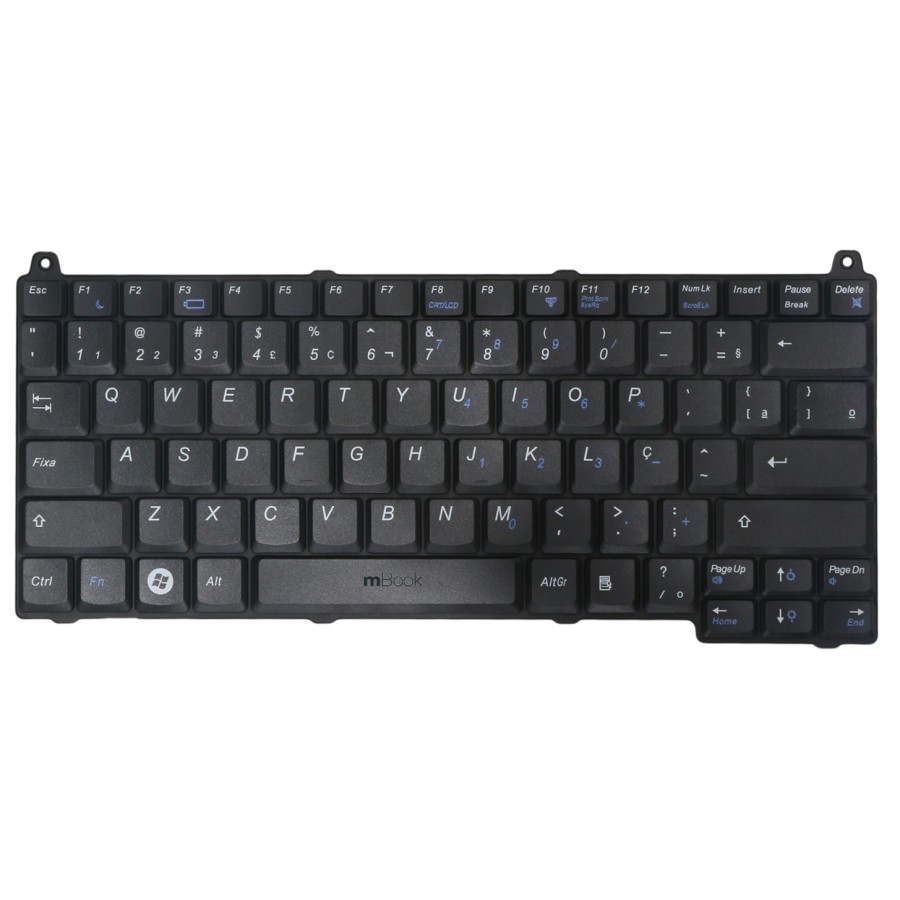 Teclado compatível com Dell J483C layout americano, 
