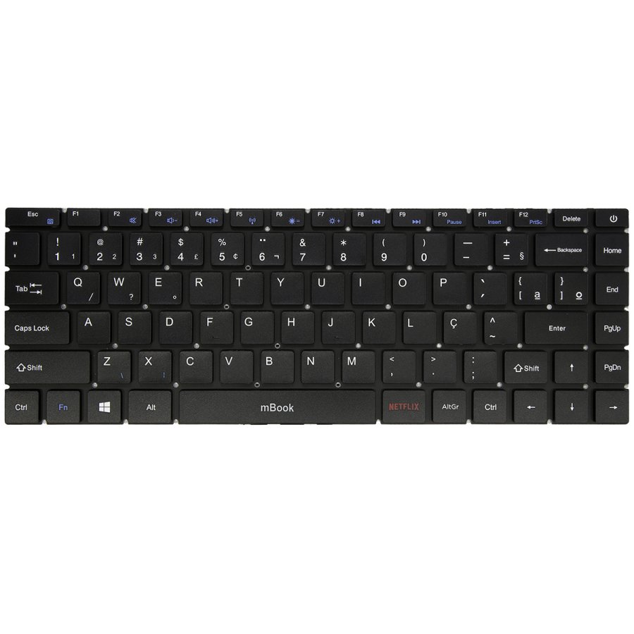 Teclado compatível YMS-0177-H para Compaq Presario CQ-27, 