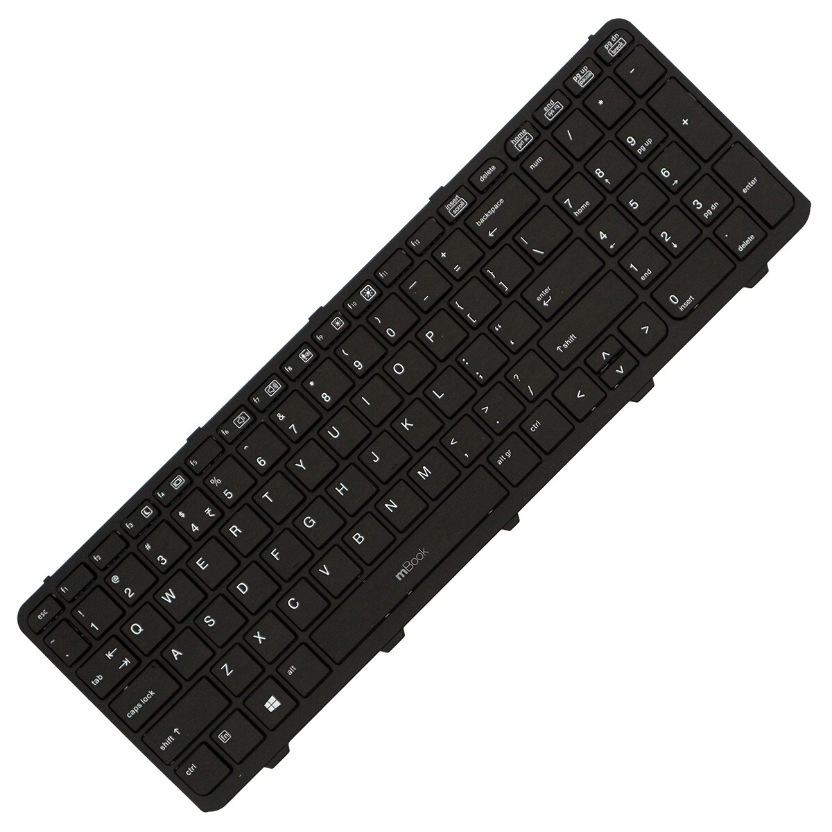 Teclado iluminado para HP ProBook 470 G0 americano, 