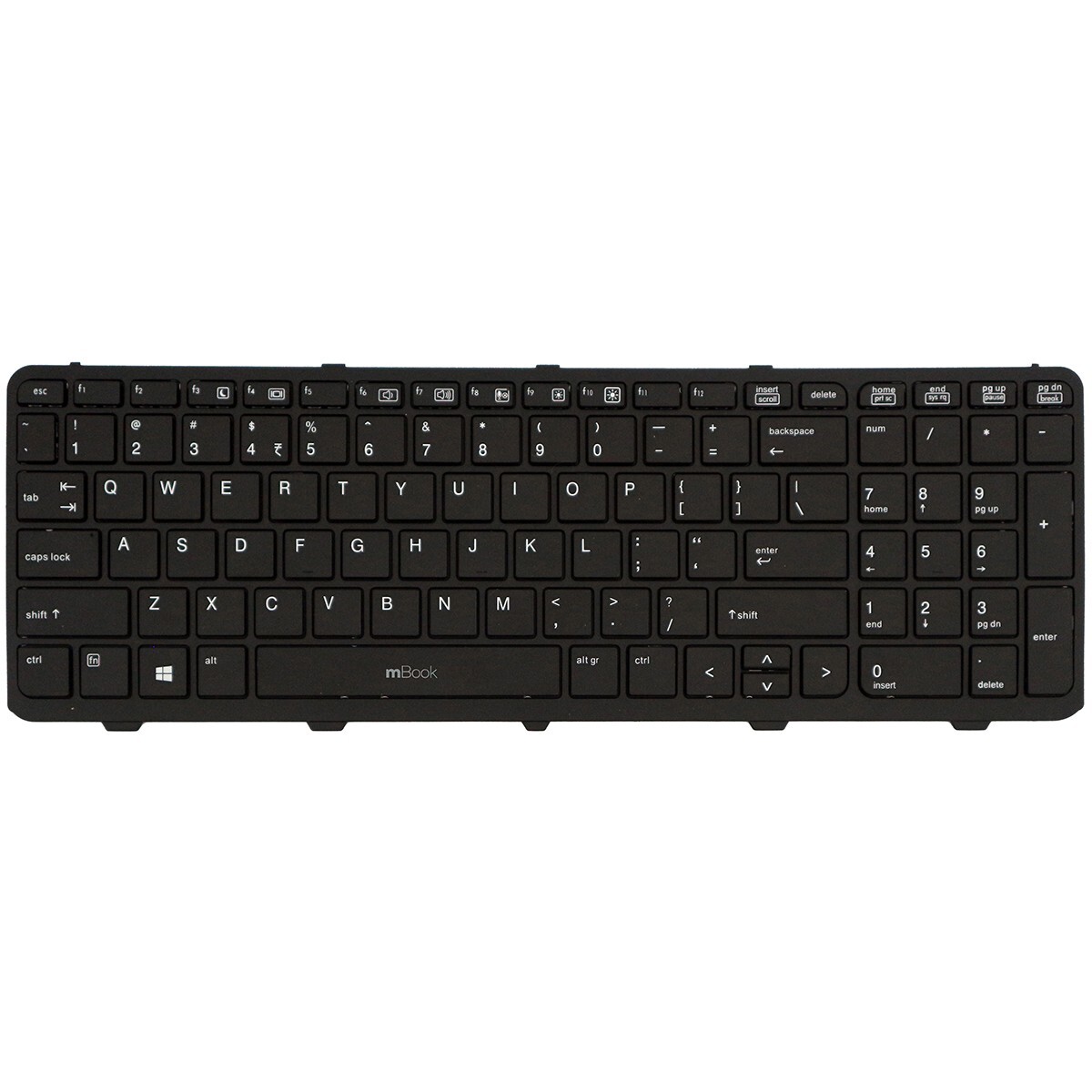 Teclado iluminado para HP ProBook 470 G0 americano, 