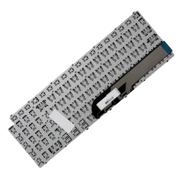 Teclado prata sem iluminação para Dell Vostro 3500, 