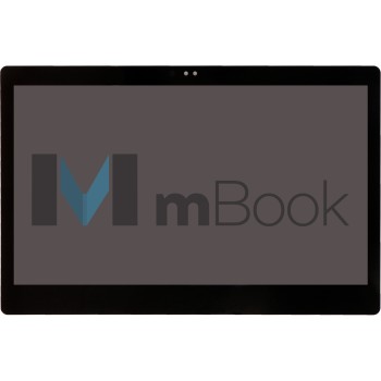 Tela touchscreen com moldura para Dell 2WWYM, 