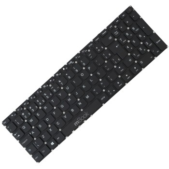 Teclado para 110-15IBR 80T7008QGE sem moldura botão power, 