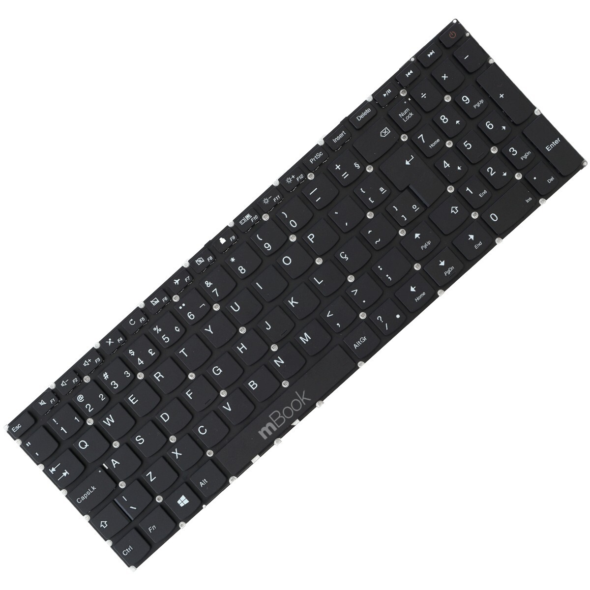 Teclado para 110-15IBR tipo 80T7 sem moldura botão power, 