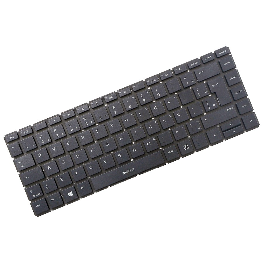 Teclado para ProBook 440 G6 com Ç sem iluminação, 