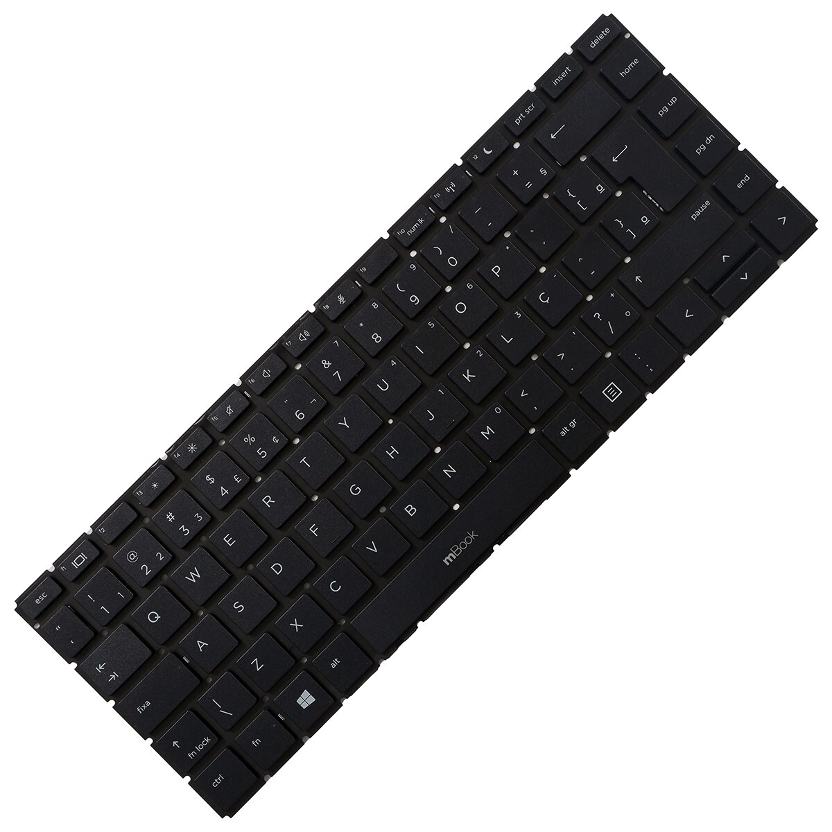 Teclado para ProBook 445R G7 com Ç sem iluminação, 