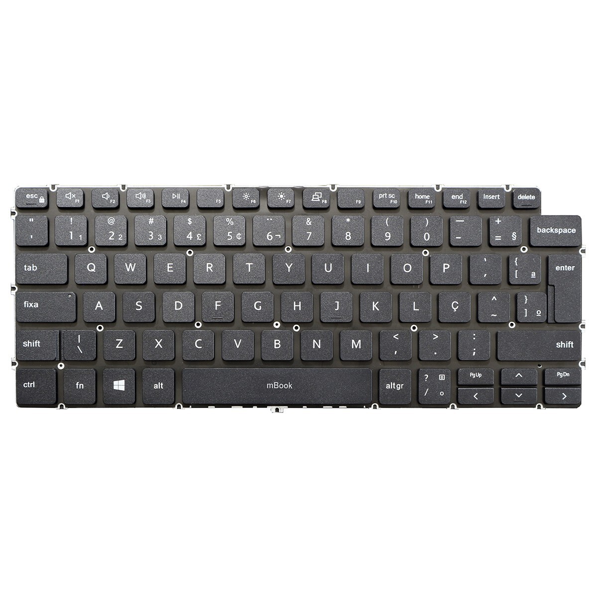 TECLADO DELL INSPIRON VOSTRO I14 ‑ 5490 3400 3401 P116G ABNT2 BR, 