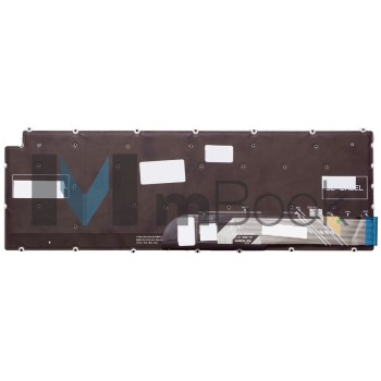 Teclado retroiluminado para Dell I15-I120K-M45P grafite, 