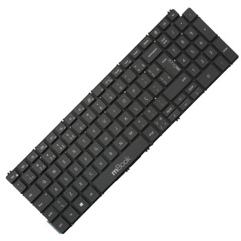 Teclado retroiluminado compatível com 1FRFK para Dell, 