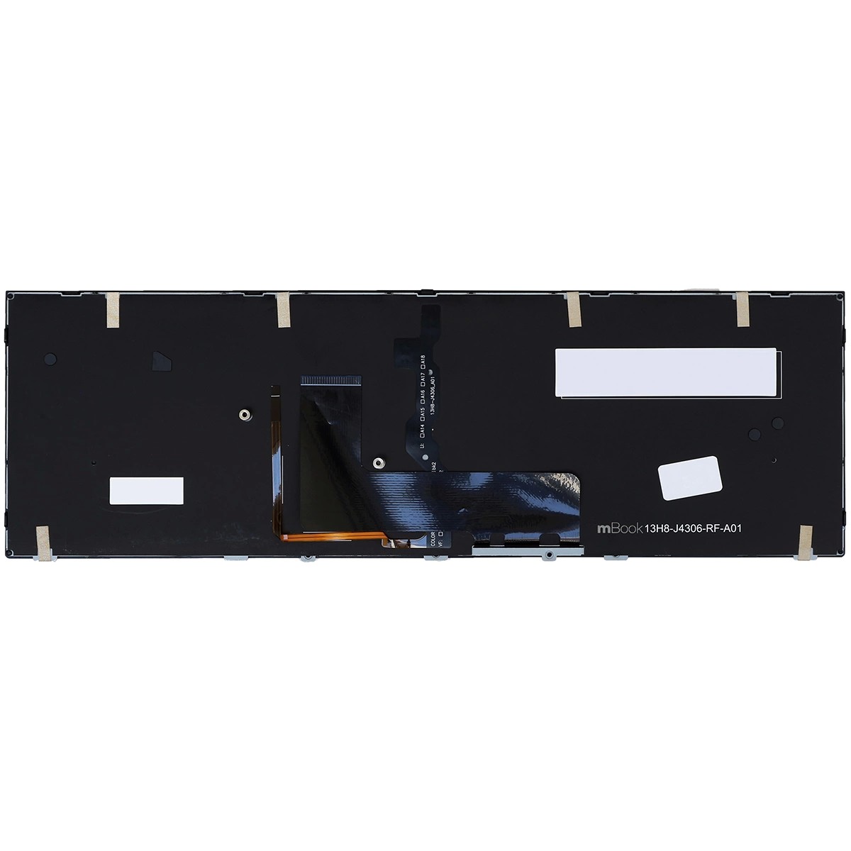 Teclado retroiluminado com moldura para 6-80-P6500-010-1, 