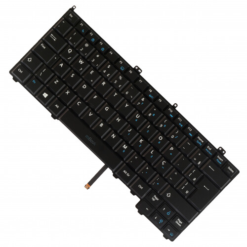 Teclado retroiluminado para Dell E7240 sem apontador, 