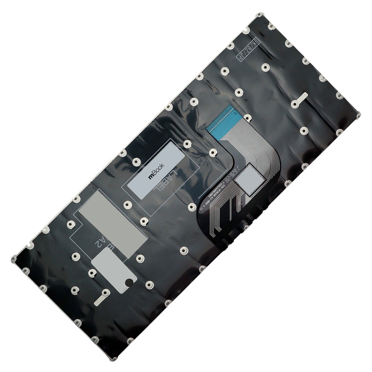 Teclado Dell para Inspiron 3179 abnt2 sem moldura, 