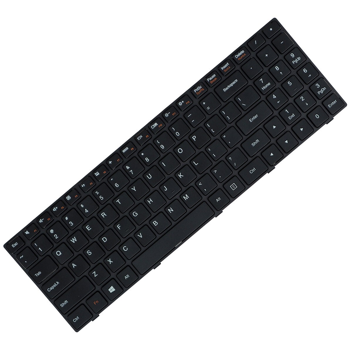 Teclado Lenovo LCM15B73US-686 para 100-15IBY com ç numérico, 