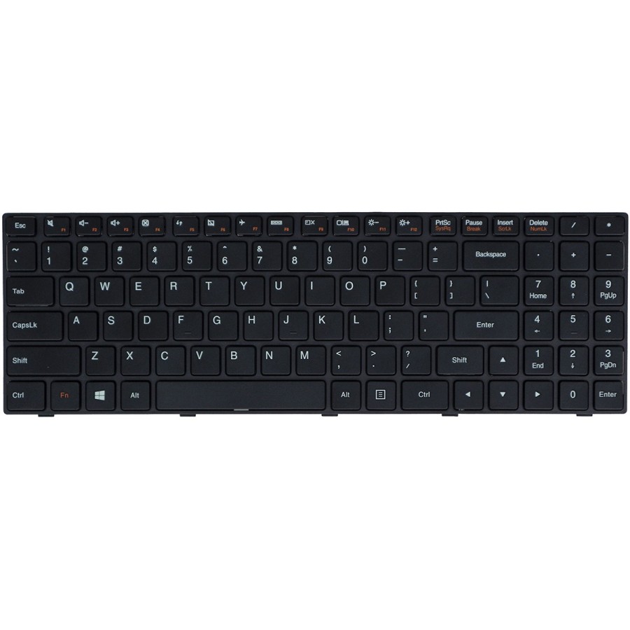 Teclado Lenovo LCM15B73US-686 para 100-15IBY com ç numérico, 
