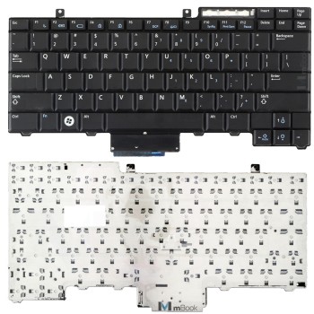Teclado 0FNGF0 inglês sem botões de mouse para E5400, E5500, 
