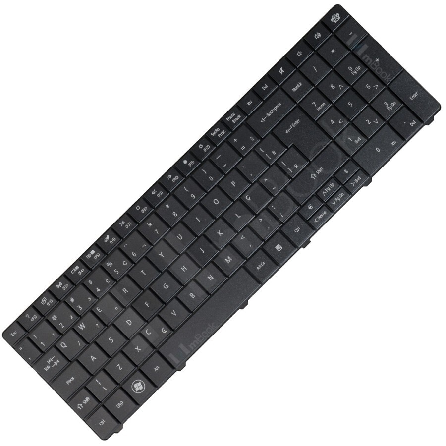 Teclado compatível com PK130QG2B27 para Gateway com ç, 