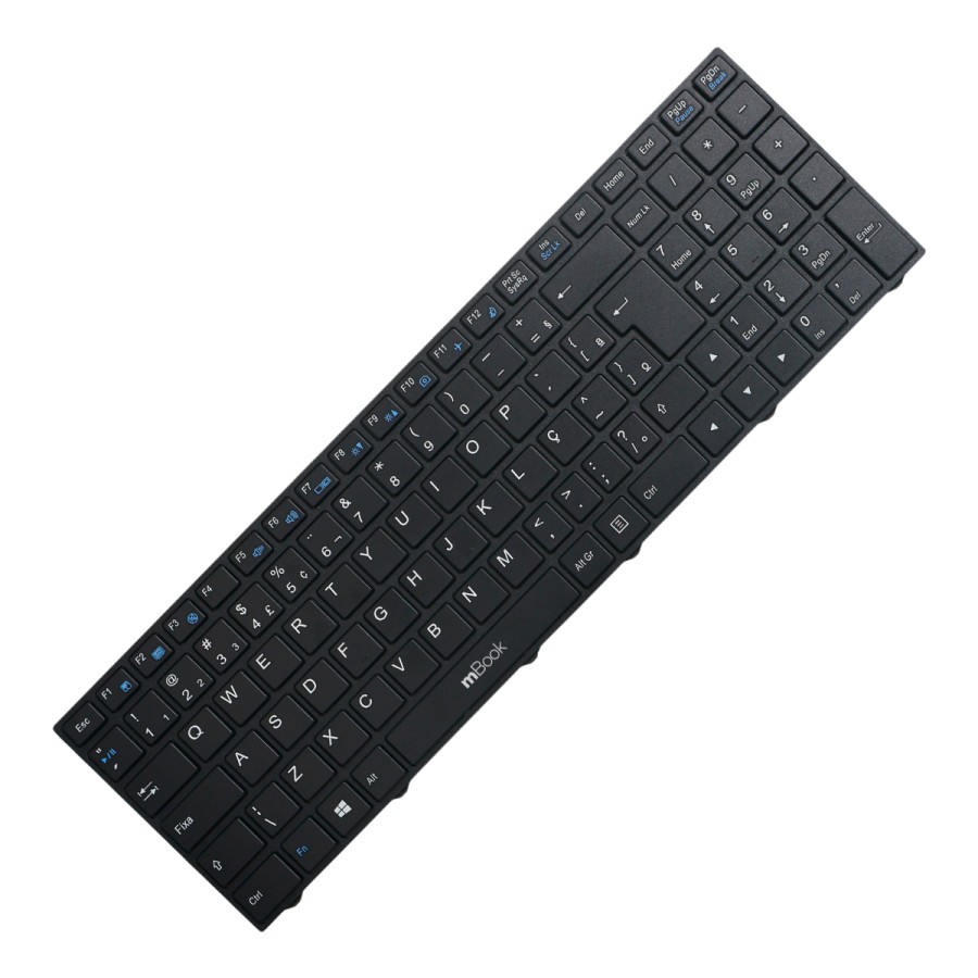 Teclado para Vaio VJF155F11X-B7211B português sem iluminação, 