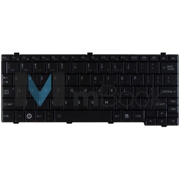 Teclado para Toshiba T110D, T115 layout americano preto, 