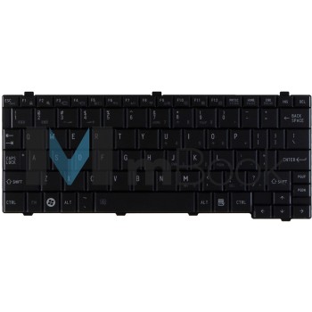 Teclado para Toshiba T110D, T115 layout americano preto, 