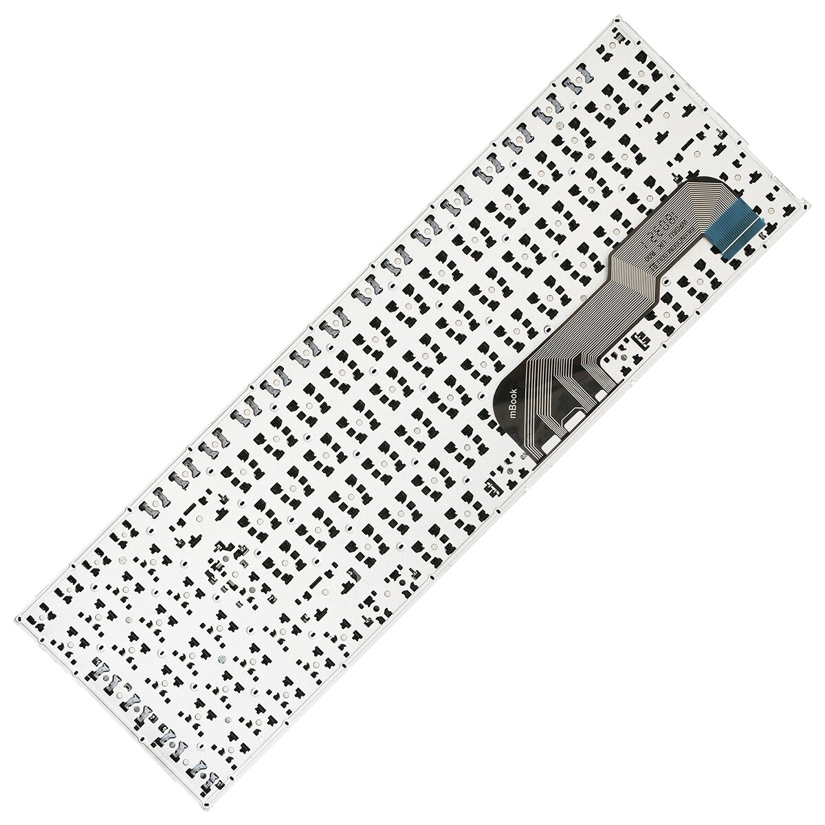 Teclado compatível com Asus X541NC com ç sem moldura, 