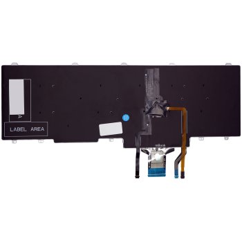 Teclado compatível com Dell 006RFV retroiluminado com ç, 