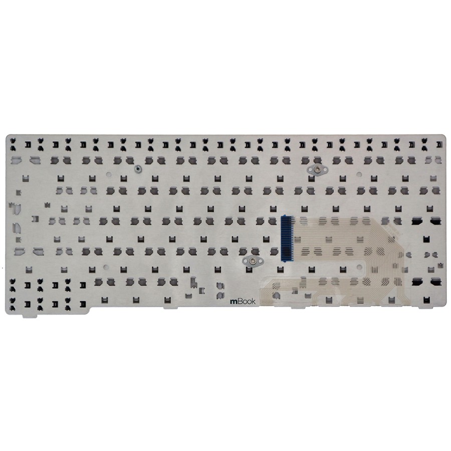 Teclado branco para Samsung NP-N150-JP04BR com tecla ç, 